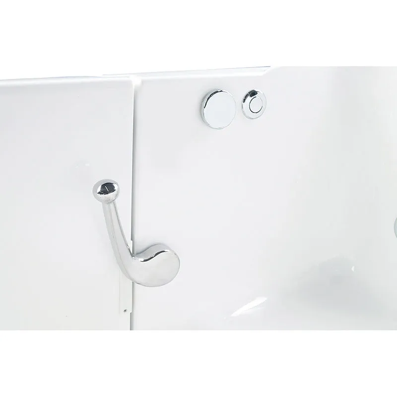 Ella's Bubbles 284803 Short 48-in Long Hydro Massage Walk In Bath