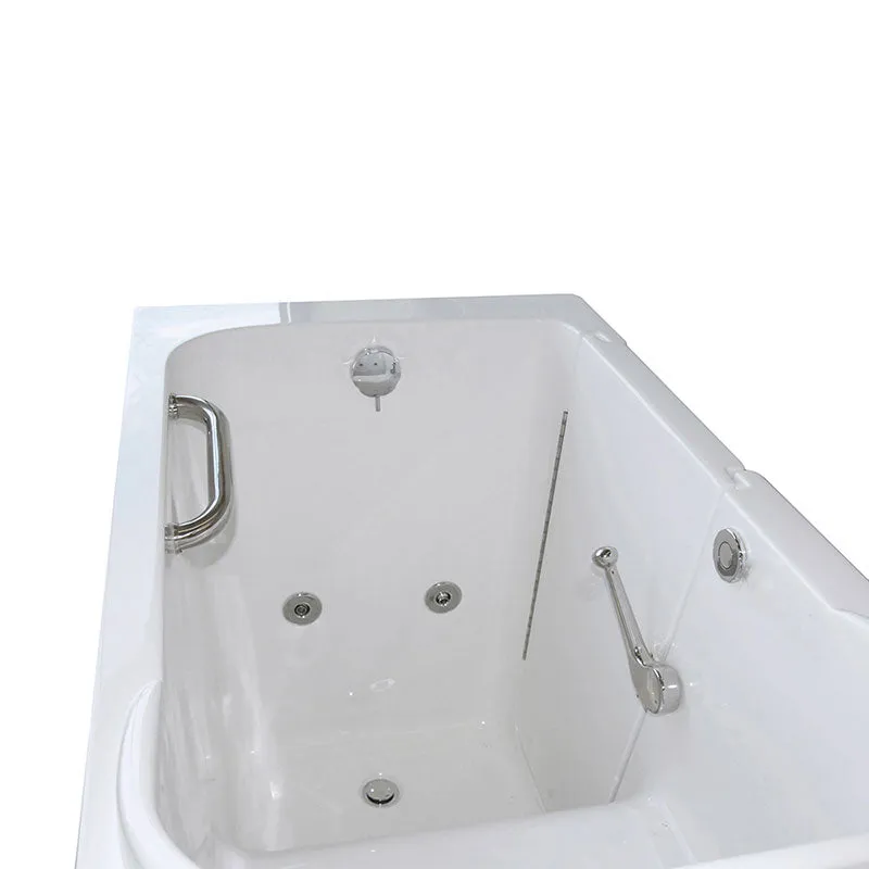 Ella's Bubbles 284803 Short 48-in Long Hydro Massage Walk In Bath