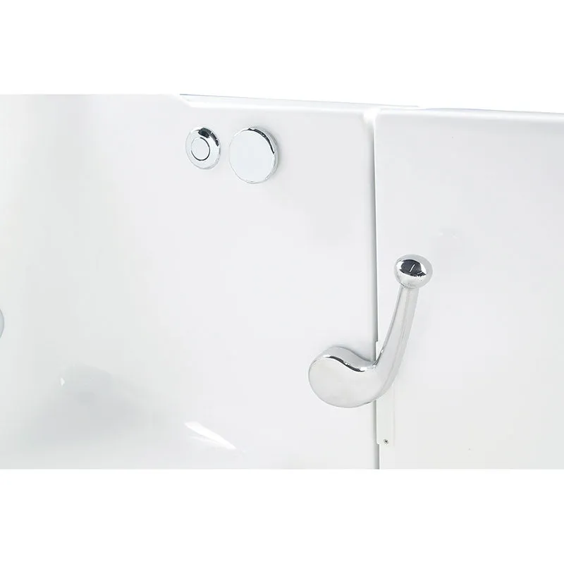 Ella's Bubbles 284803 Short 48-in Long Hydro Massage Walk In Bath