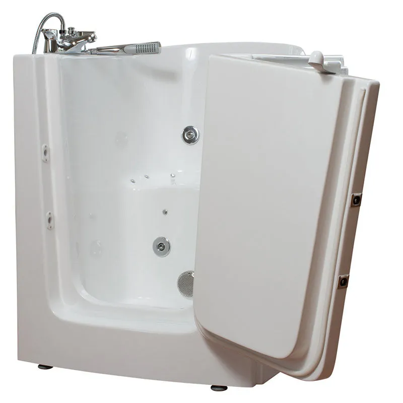 Ella's Bubbles 313704 Front Entry Air & Hydro Massage Walk In Bath