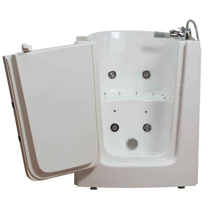 Ella's Bubbles 313704 Front Entry Air & Hydro Massage Walk In Bath