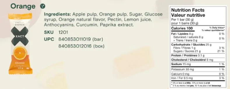 Energy: Fruit Bars - Single