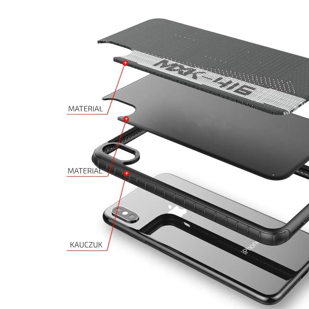 Etui Flexi X-treme Ultra Durable - iPhone X / XS - Czarny