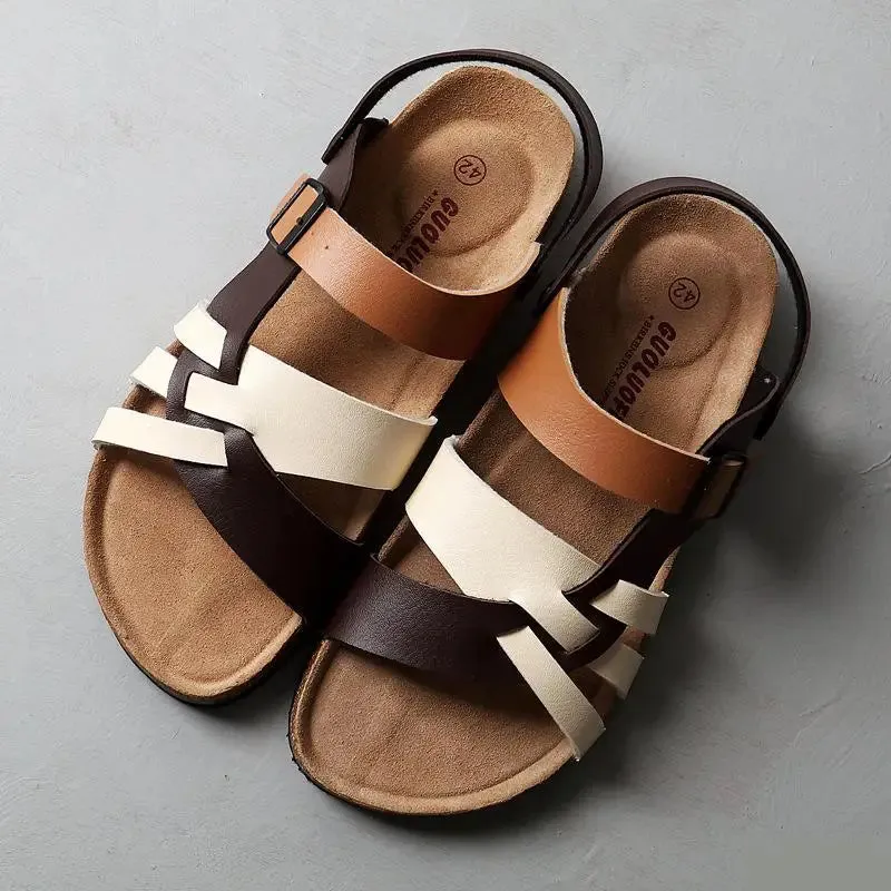 Faro Leather Sandals