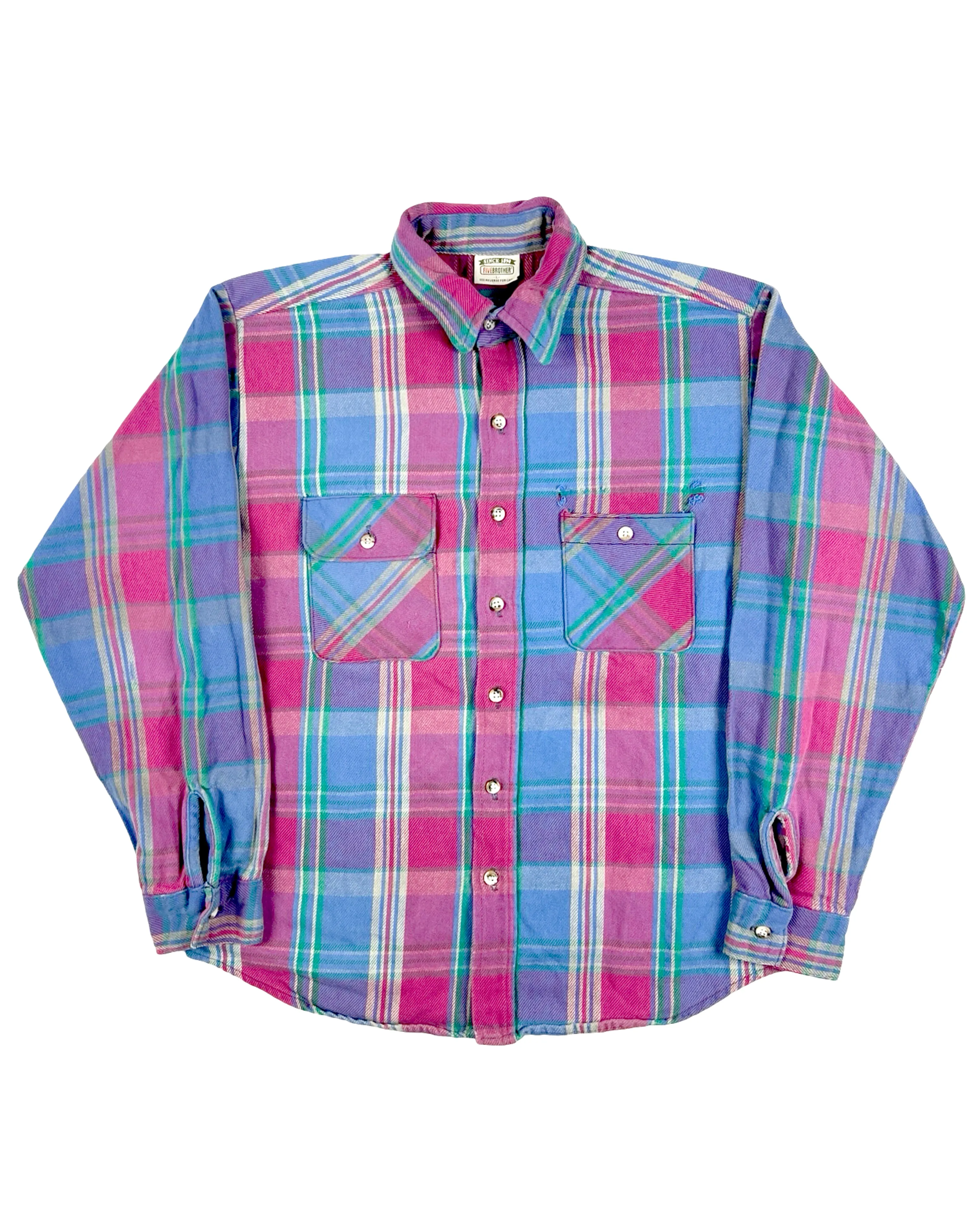 Five Brother Woven Flannel Shirt