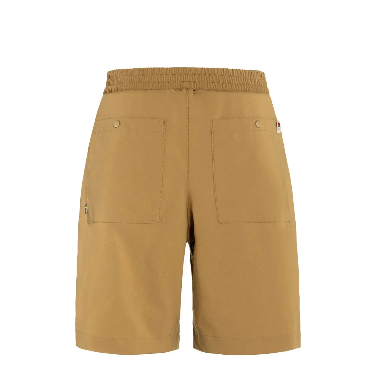 Fjallraven Womens High Coast Shade Shorts Buckwheat Brown