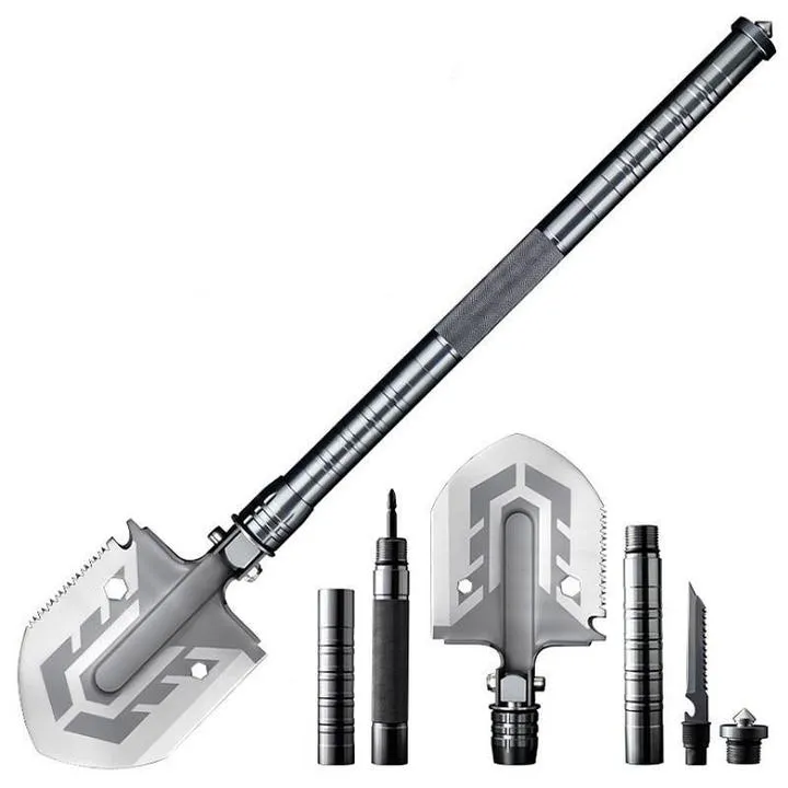 Folding Military Survival Shovel