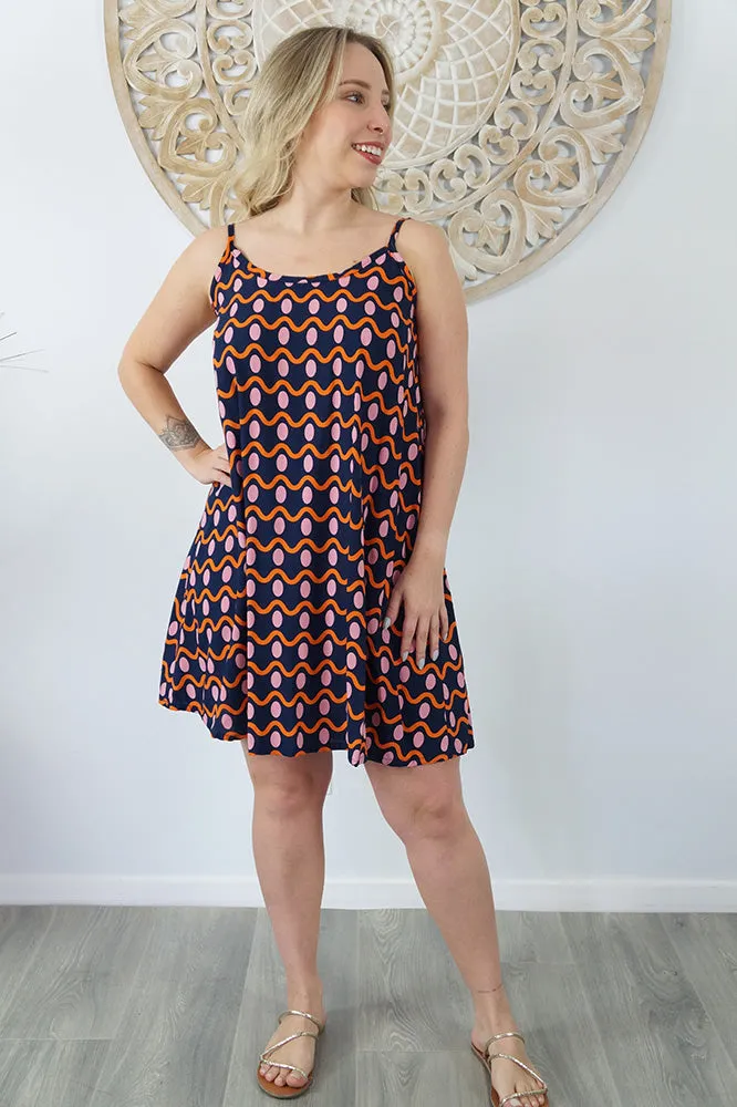 Folly Dress "Waves"