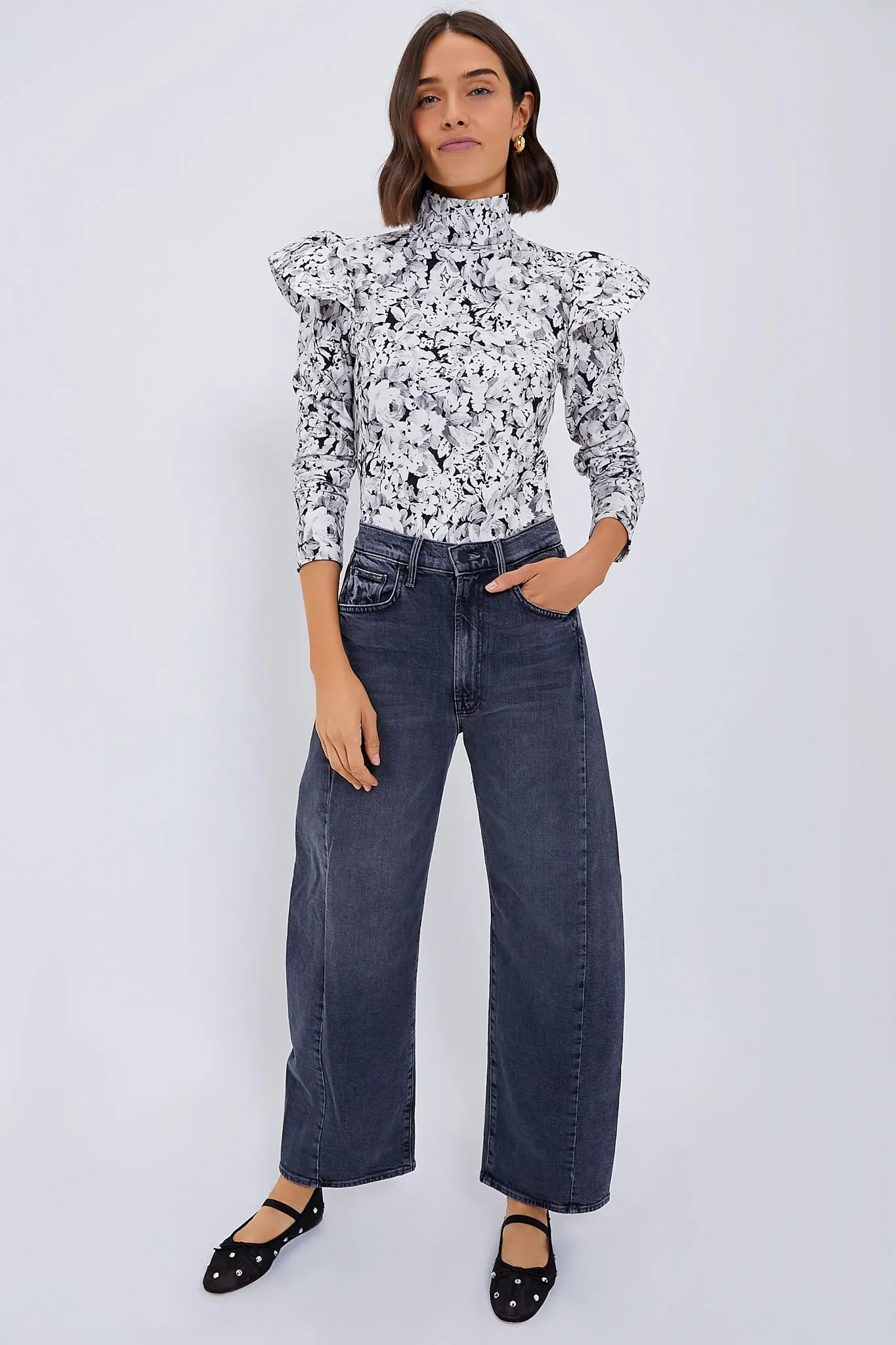 Gray Gardens Bowden Top