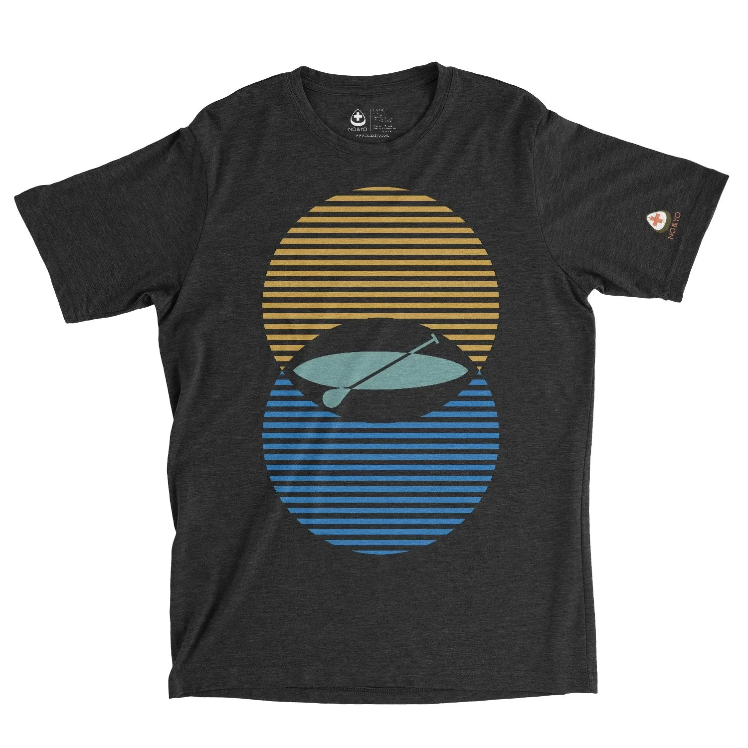 High-Quality Twin Suns & Paddle Boarding Graphic Tee