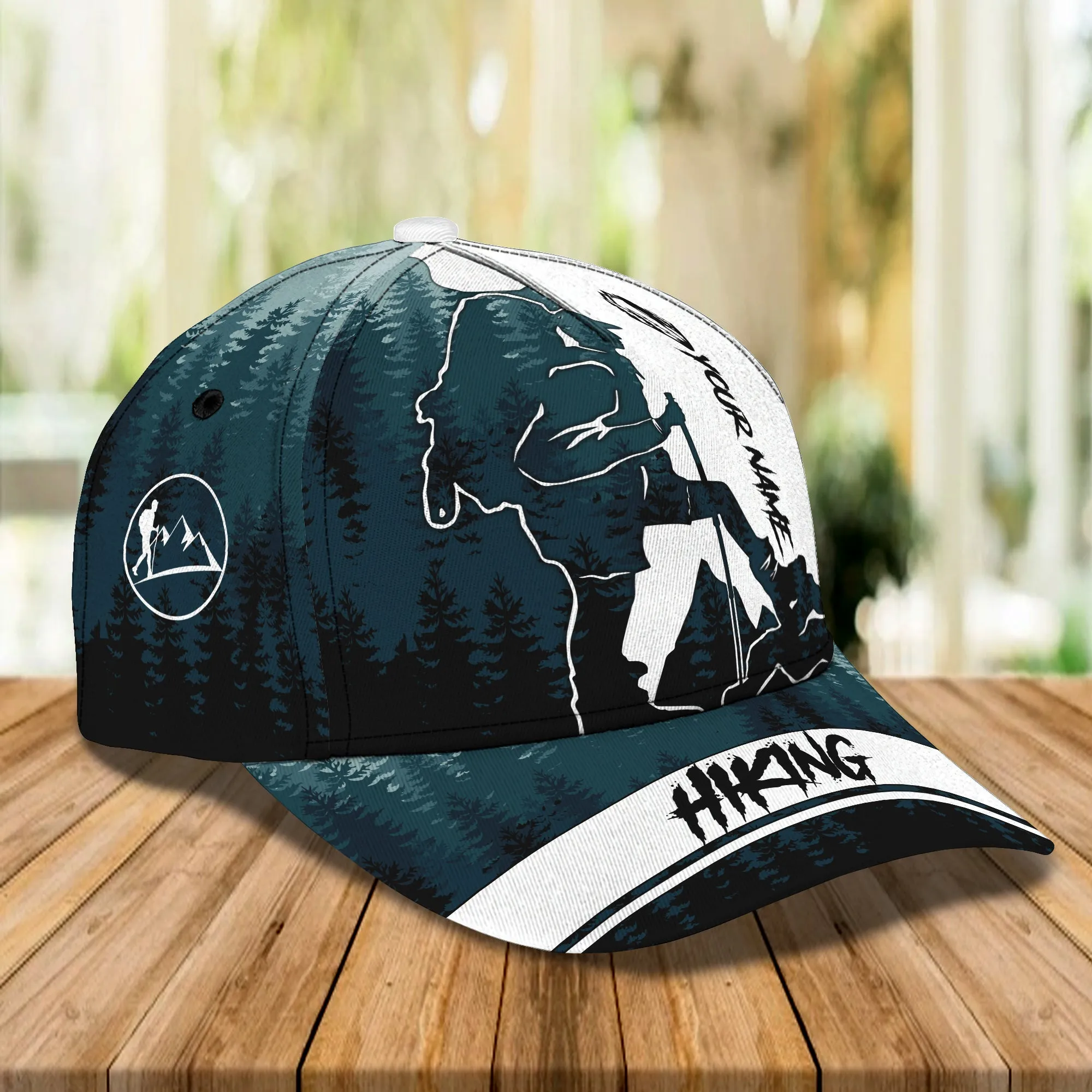 Hiking- Personalized Name Cap -Loop- Hd98 113
