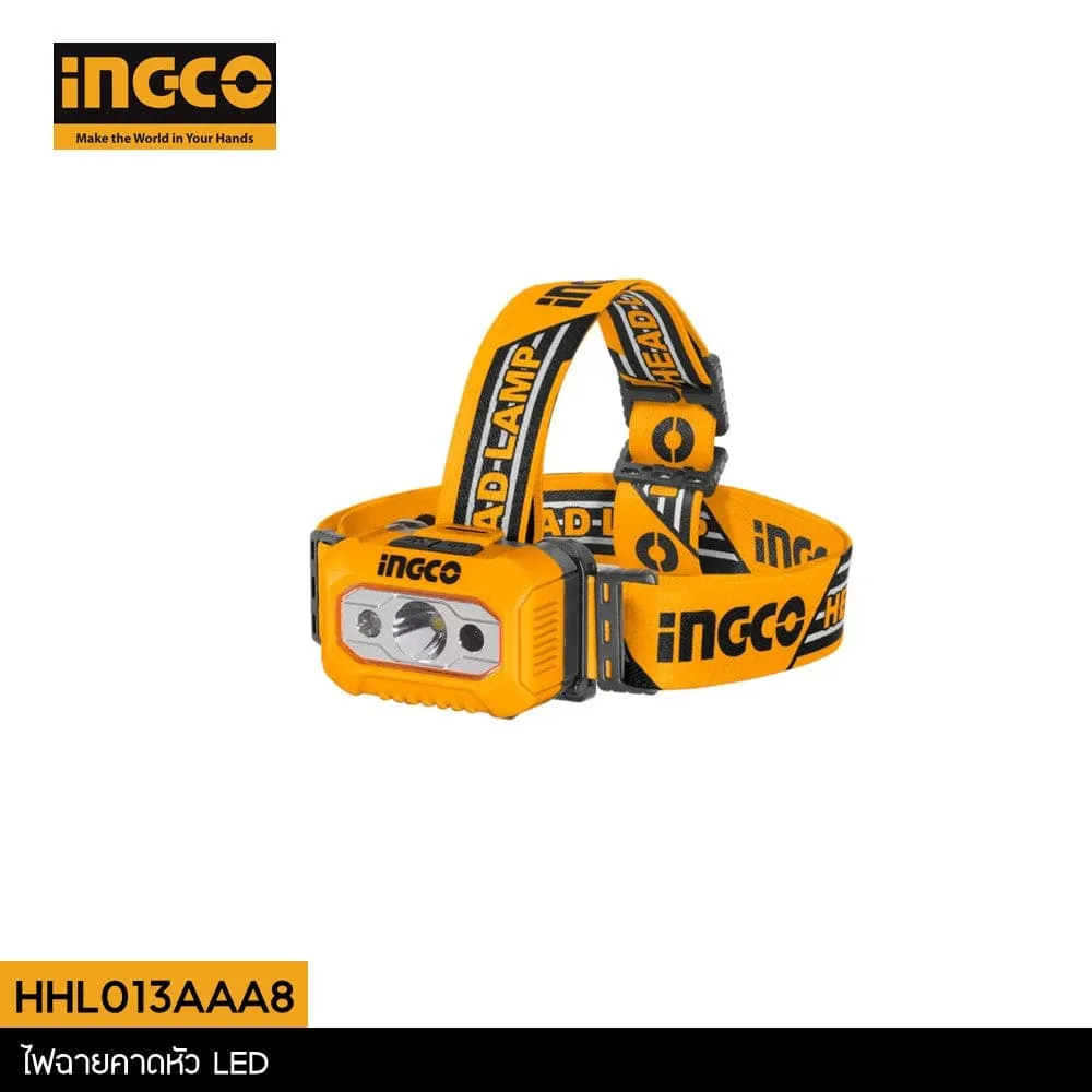 Ingco 200 Lumens Headlamp - HHL013AAA8
