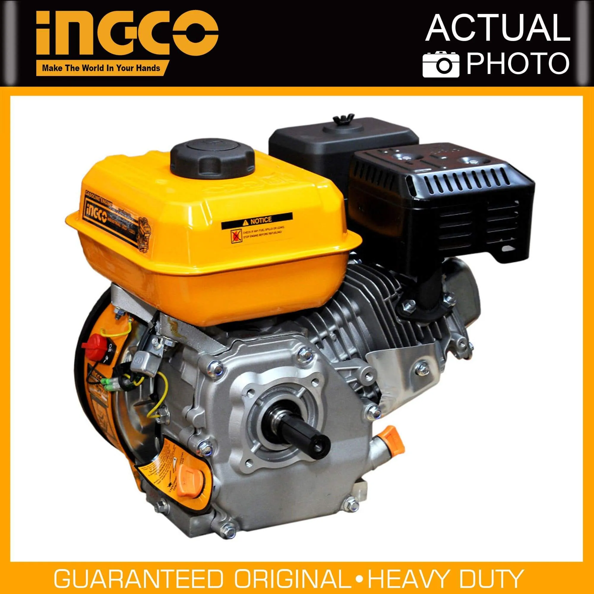 Ingco Gasoline Engine 6.5HP - GEN1682