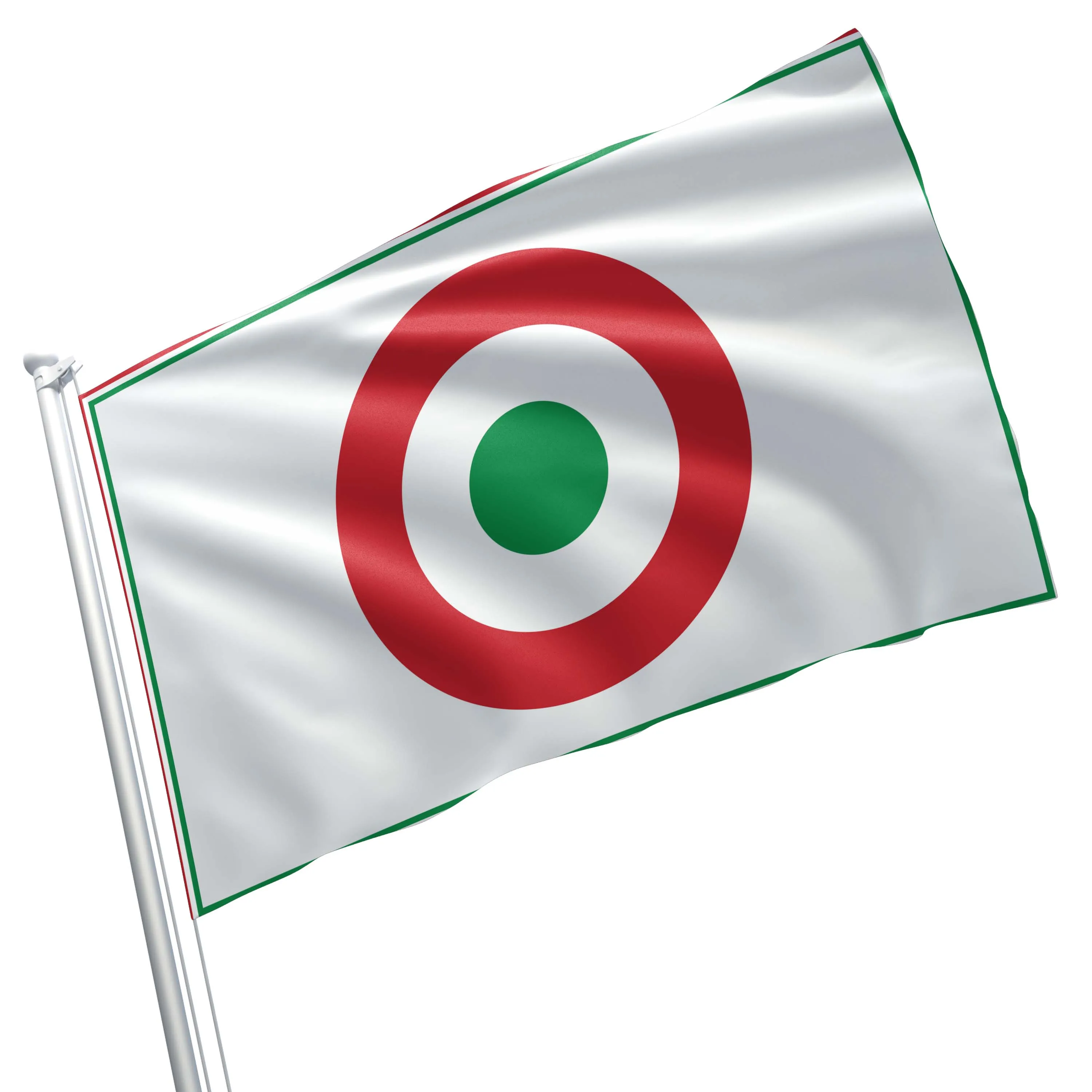 Italy Air Force Roundel Flag Banner