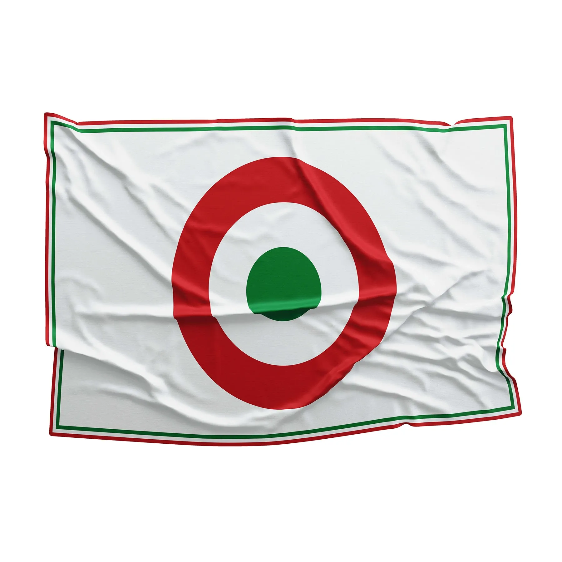 Italy Air Force Roundel Flag Banner