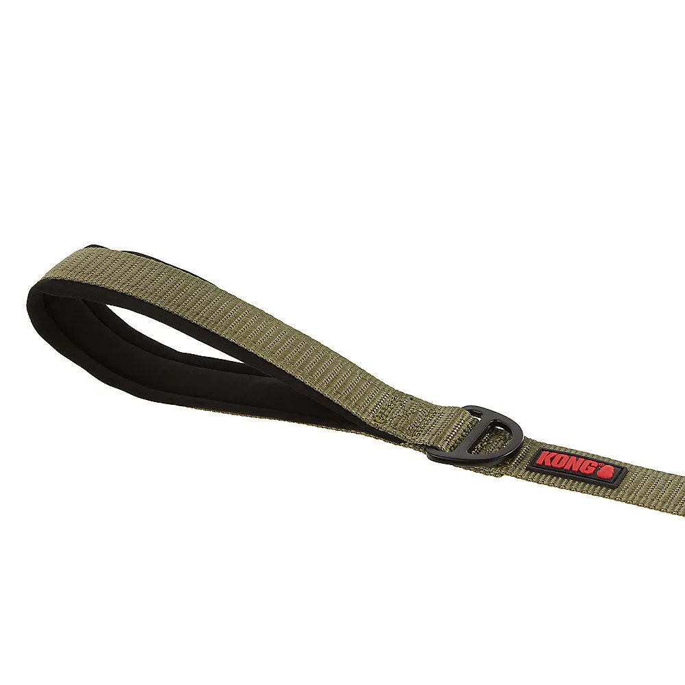 KONG Comfort Ultra Durable Traffic Padded Handle Quick Control Leash 4' BLOWOUT SALE!