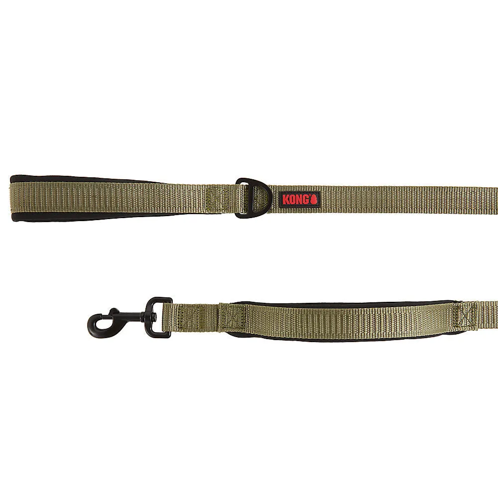 KONG Comfort Ultra Durable Traffic Padded Handle Quick Control Leash 4' BLOWOUT SALE!