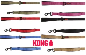 KONG Comfort Ultra Durable Traffic Padded Handle Quick Control Leash 4' BLOWOUT SALE!
