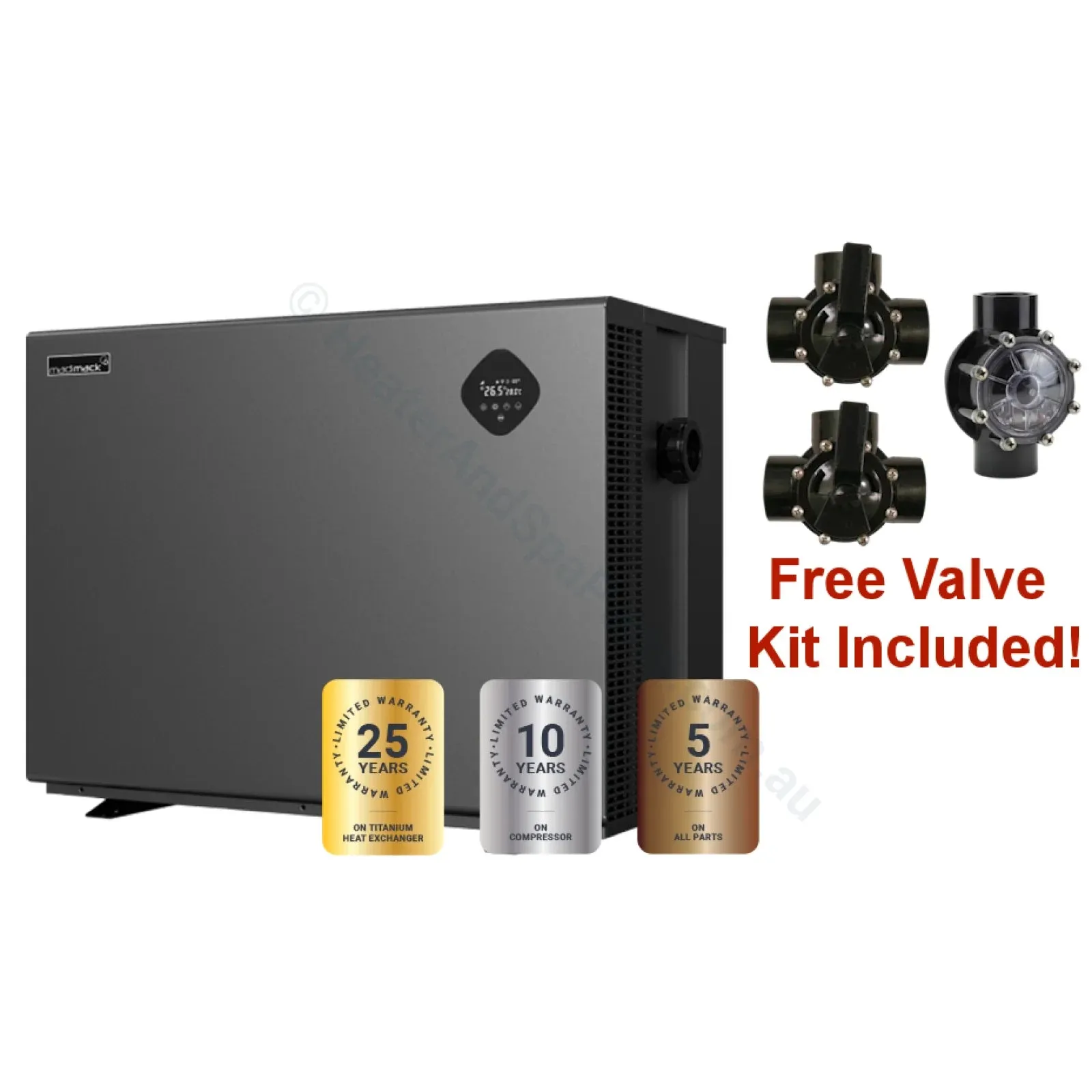 Madimack InverElite V3 Pool Heat Pumps