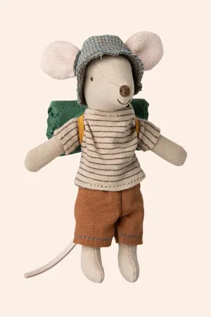 Maileg - Hiker Mouse - Big Brother - Thin Stripes