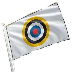 Manchukuo Roundel Air Transport Flag Banner