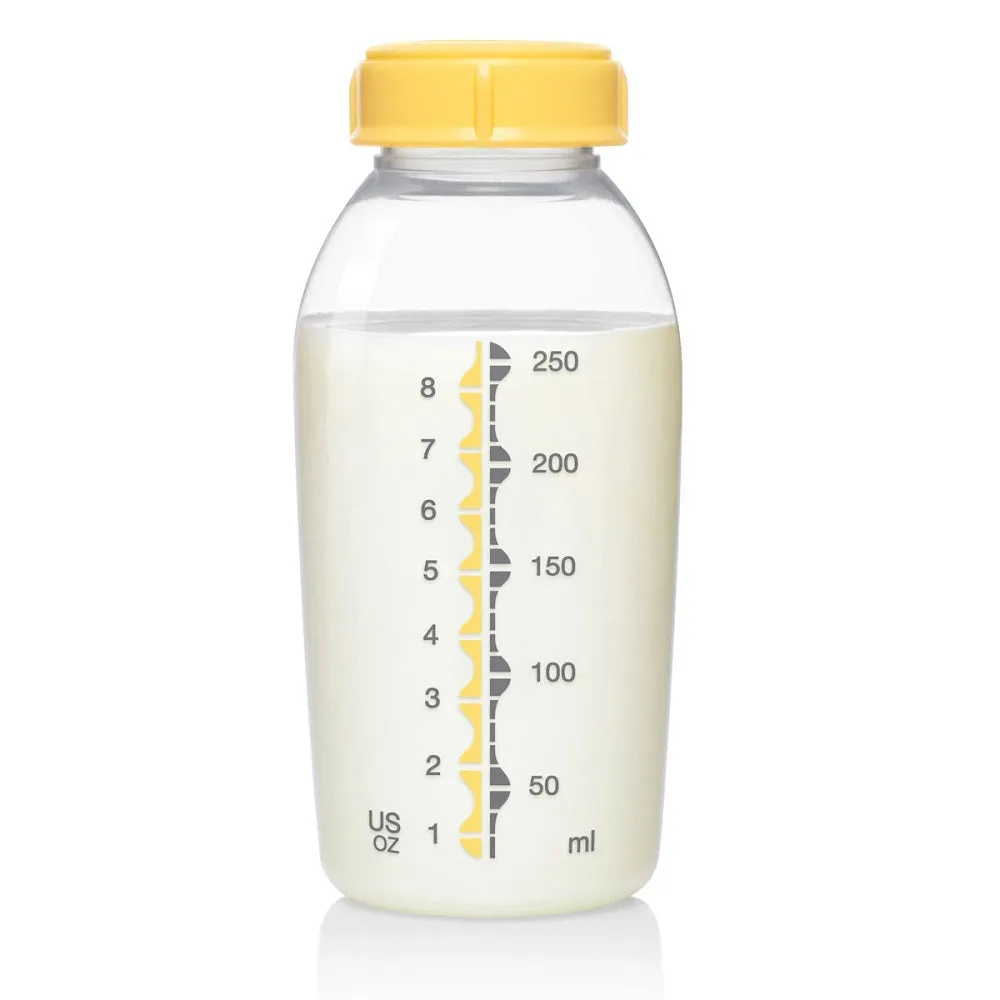 Medela Breast Milk Bottle & Nipple Set 3-Pack (250 ml)