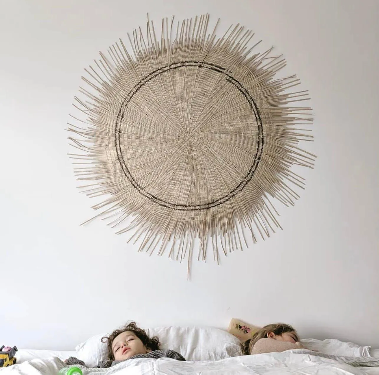 M'Mawa Woven Wall Basket Art
