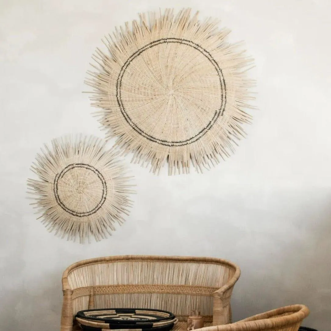 M'Mawa Woven Wall Basket Art