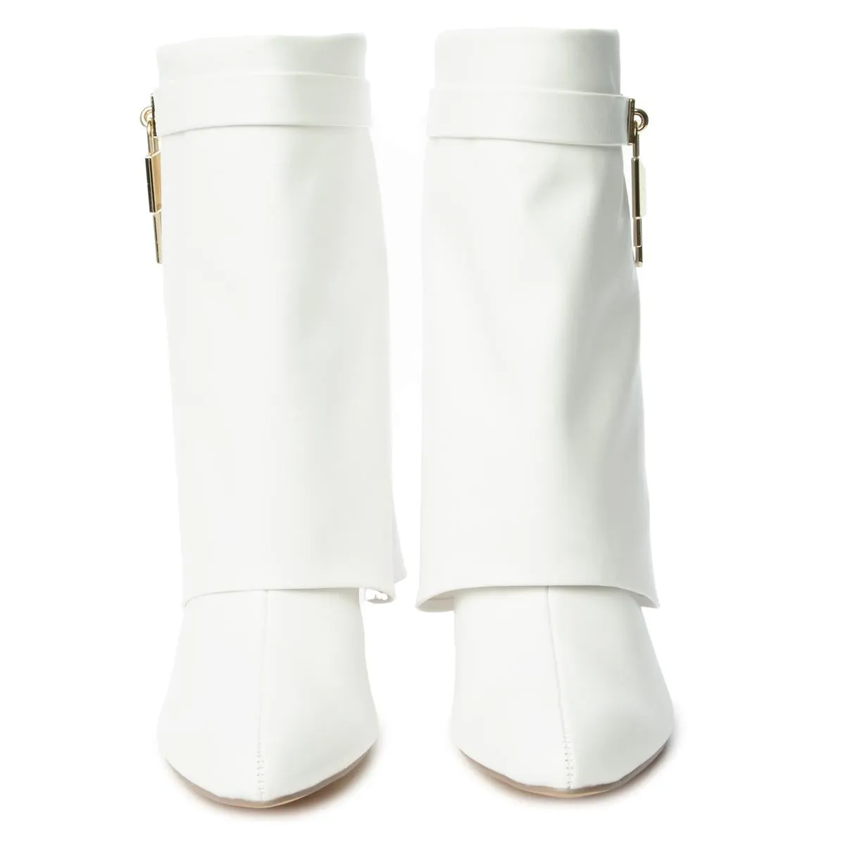 Mutto-2 Drape Mid-Calf Wedge Boot