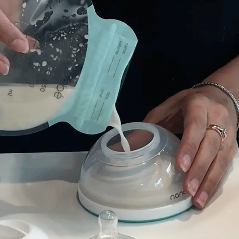 Nanobébé Breastmilk Storage Bags 25Pk & Organizer