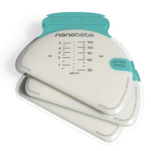 Nanobébé Breastmilk Storage Bags 50Pk
