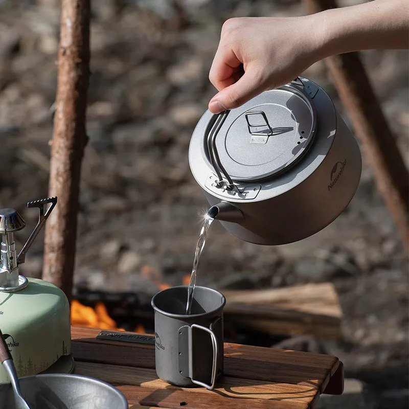 Naturehike - Titanium Teapot  - Silver