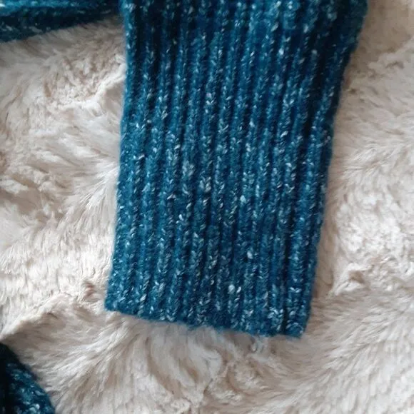New Anthropologie John   Jenn Blue Pullover Sweater Size M