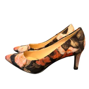 Nine West Floral Pumps Women Size 6
