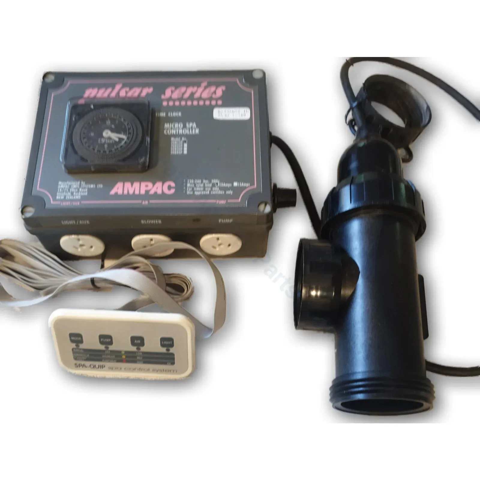 OBSOLETE - Ampac Pulsar SQ1000 SQ1500 Series Spa Controller & Parts