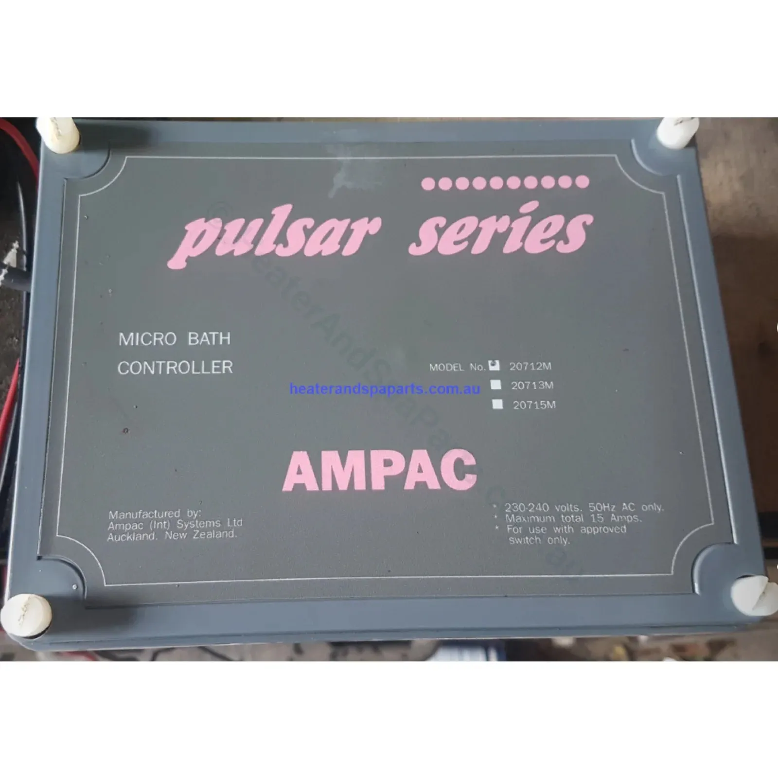 OBSOLETE - Ampac Pulsar SQ1000 SQ1500 Series Spa Controller & Parts