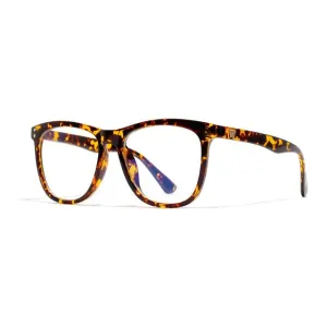 Oversized Blue Light Blocking Eyeglasses Square UV400 Protection - Perfect for Remote Home or Office Work Virtual eLearning Computer Mobile Gaming TV Screens, Warranty Included<br>&#128293;HOT ITEM&#128293;