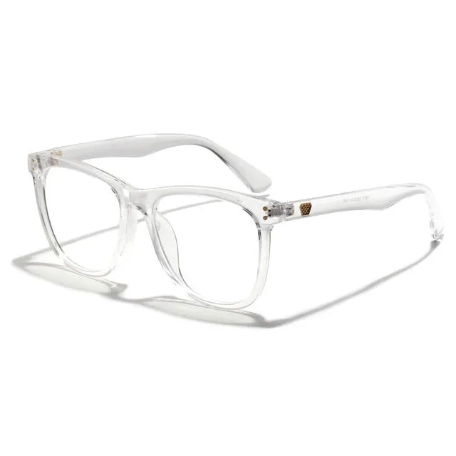 Oversized Blue Light Blocking Eyeglasses Square UV400 Protection - Perfect for Remote Home or Office Work Virtual eLearning Computer Mobile Gaming TV Screens, Warranty Included<br>&#128293;HOT ITEM&#128293;