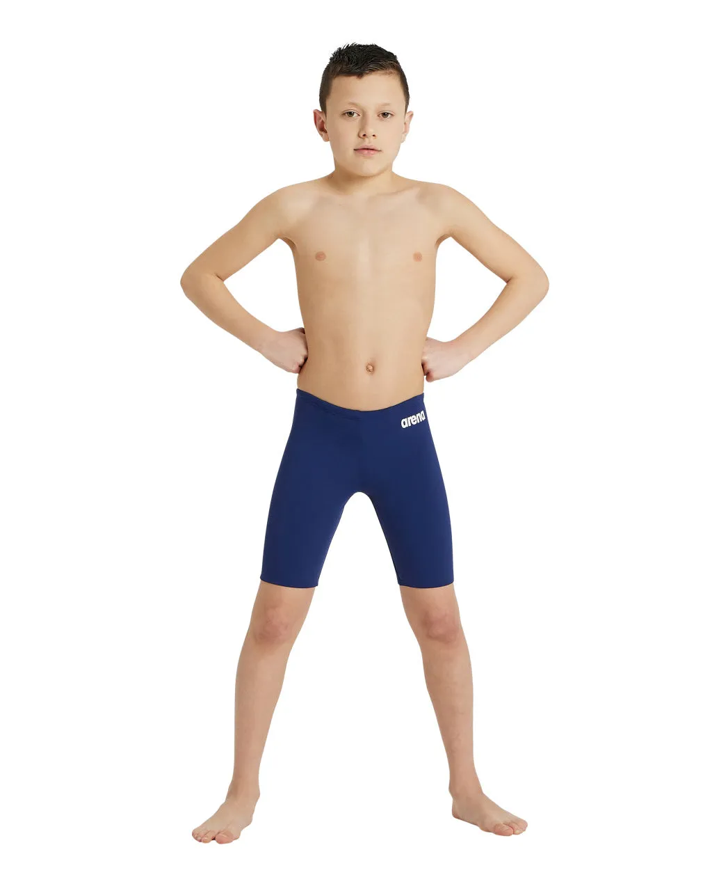 Performance Boy's Solid Team Jammer Navy