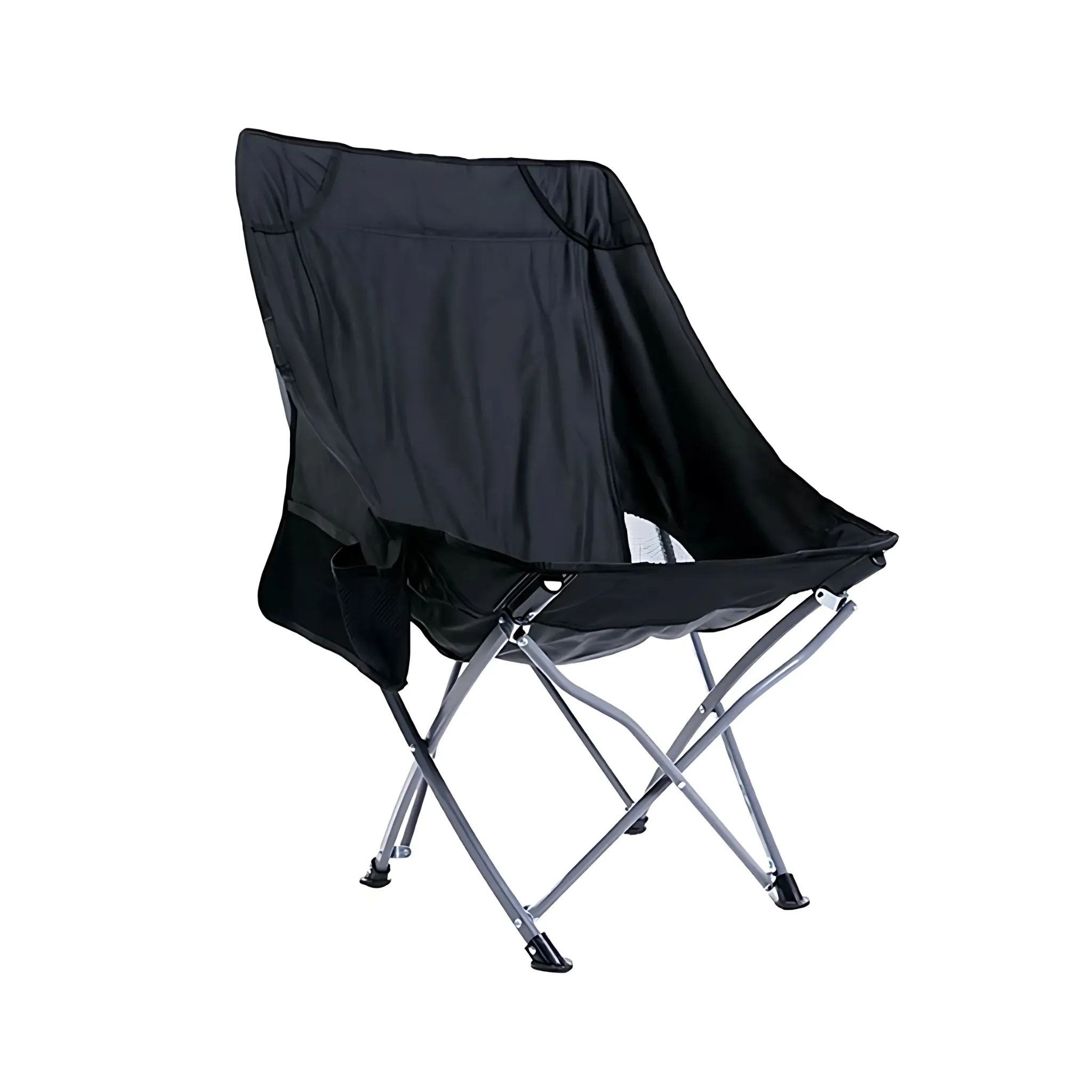 Portable Camping Chair, Compact Ultralight Folding Backpacking Chairs, Outdoor High Back Chair detachable footrest Travel Furniture Home Garden Hiking Picnic Fishing