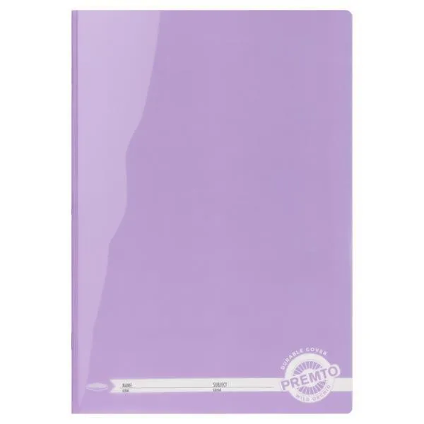 Premto A4 Pack of 5 Durable Cover 120 page Manuscript Book