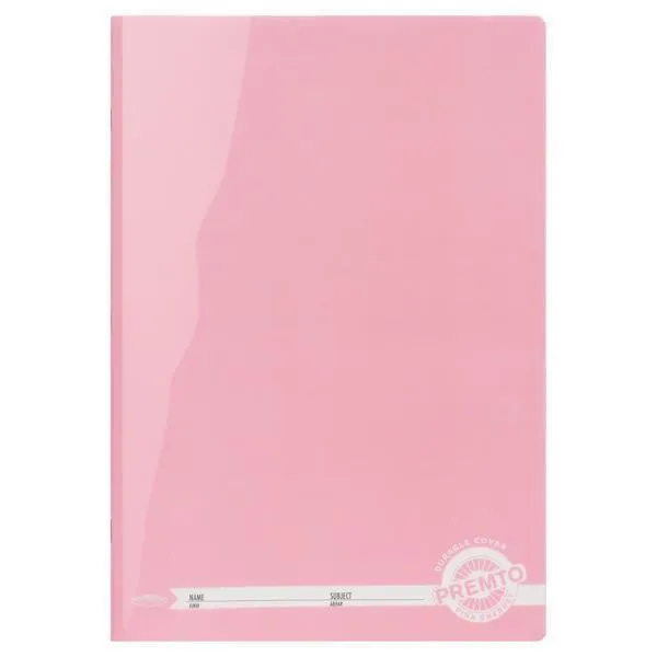 Premto A4 Pack of 5 Durable Cover 120 page Manuscript Book