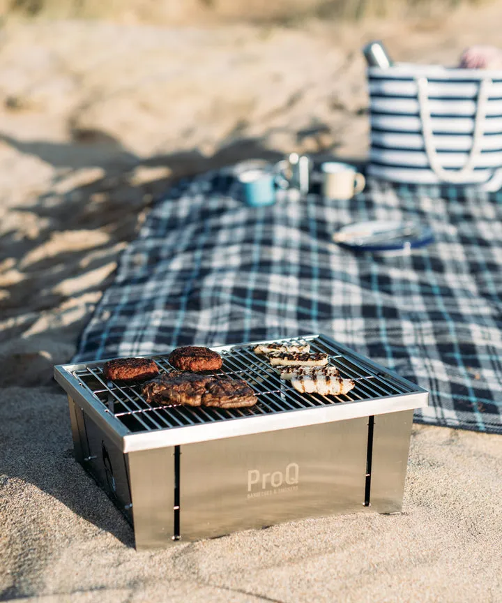 ProQ Flatdog Foldable Portable BBQ Grill