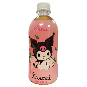 Qdol Kuromi Oolong Tea Peach Drink 420ml ~ 酷洛米白桃金鳳烏龙 420ml