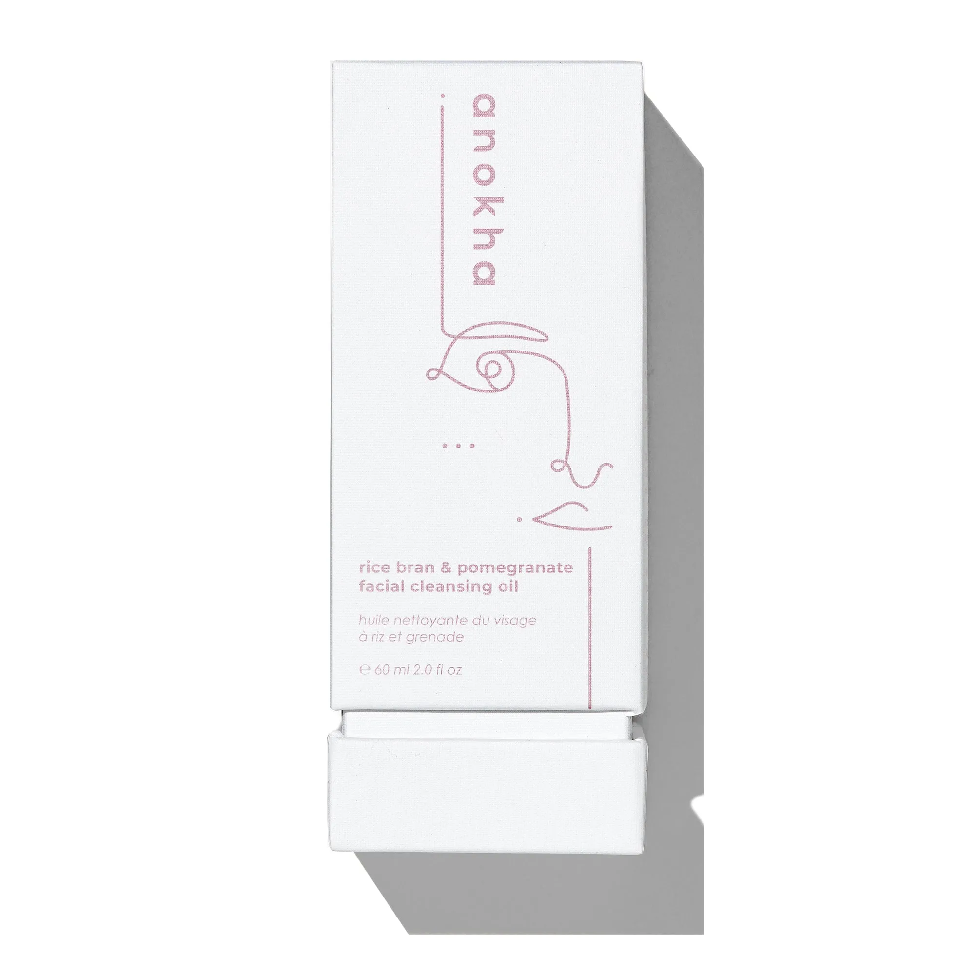 rice bran & pomegranate facial cleansing oil