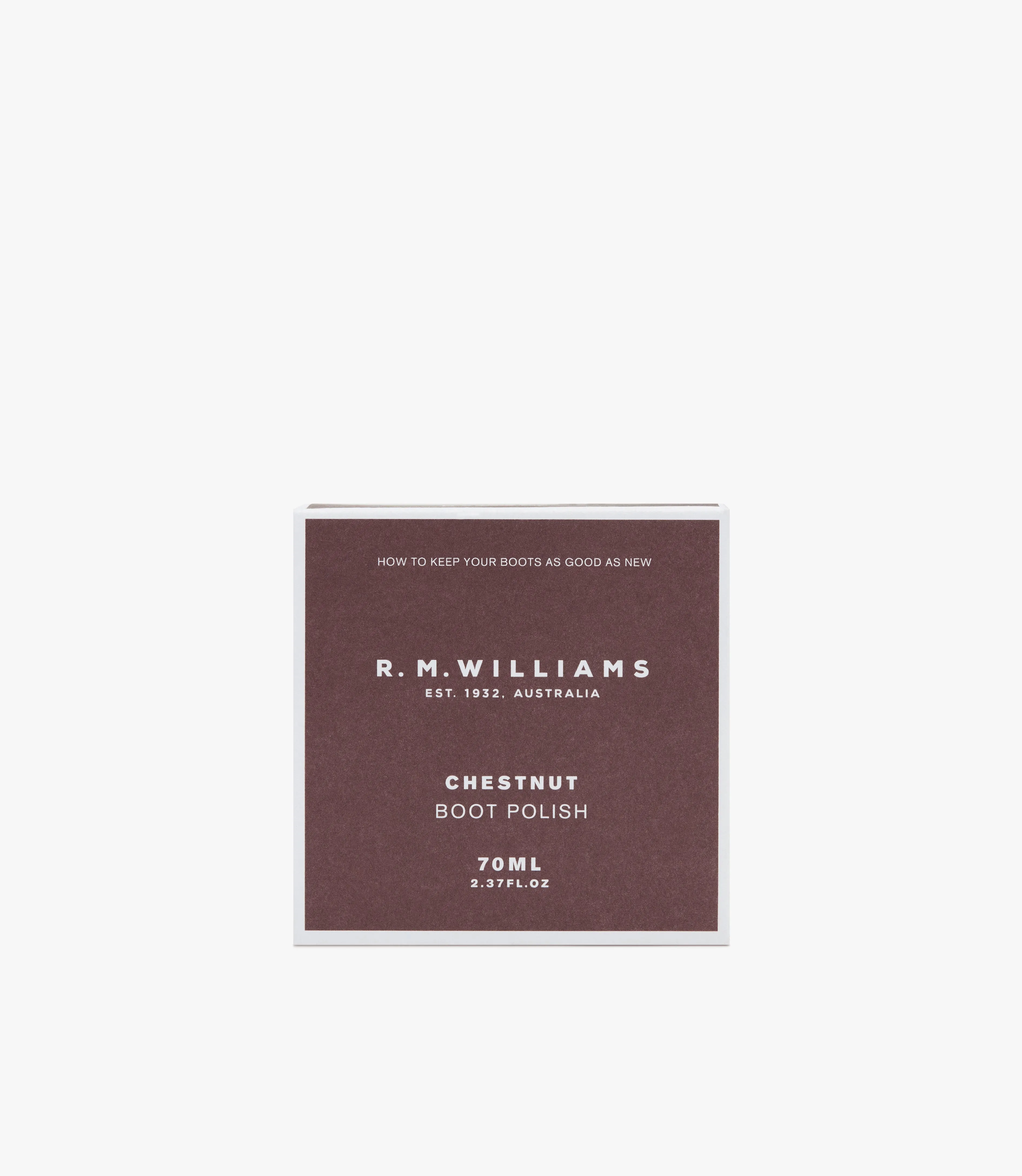 R.M. Williams Stockman's Boot Polish - Chestnut