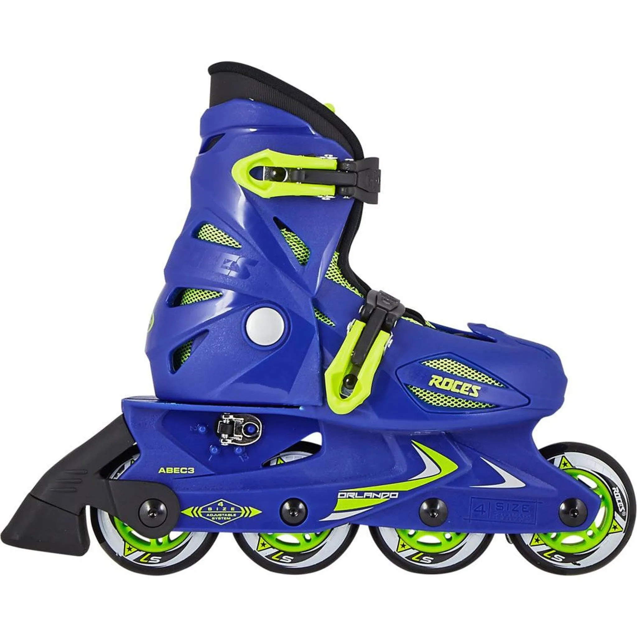 Roces Orlando III Inliners Pige - Blue/Lime