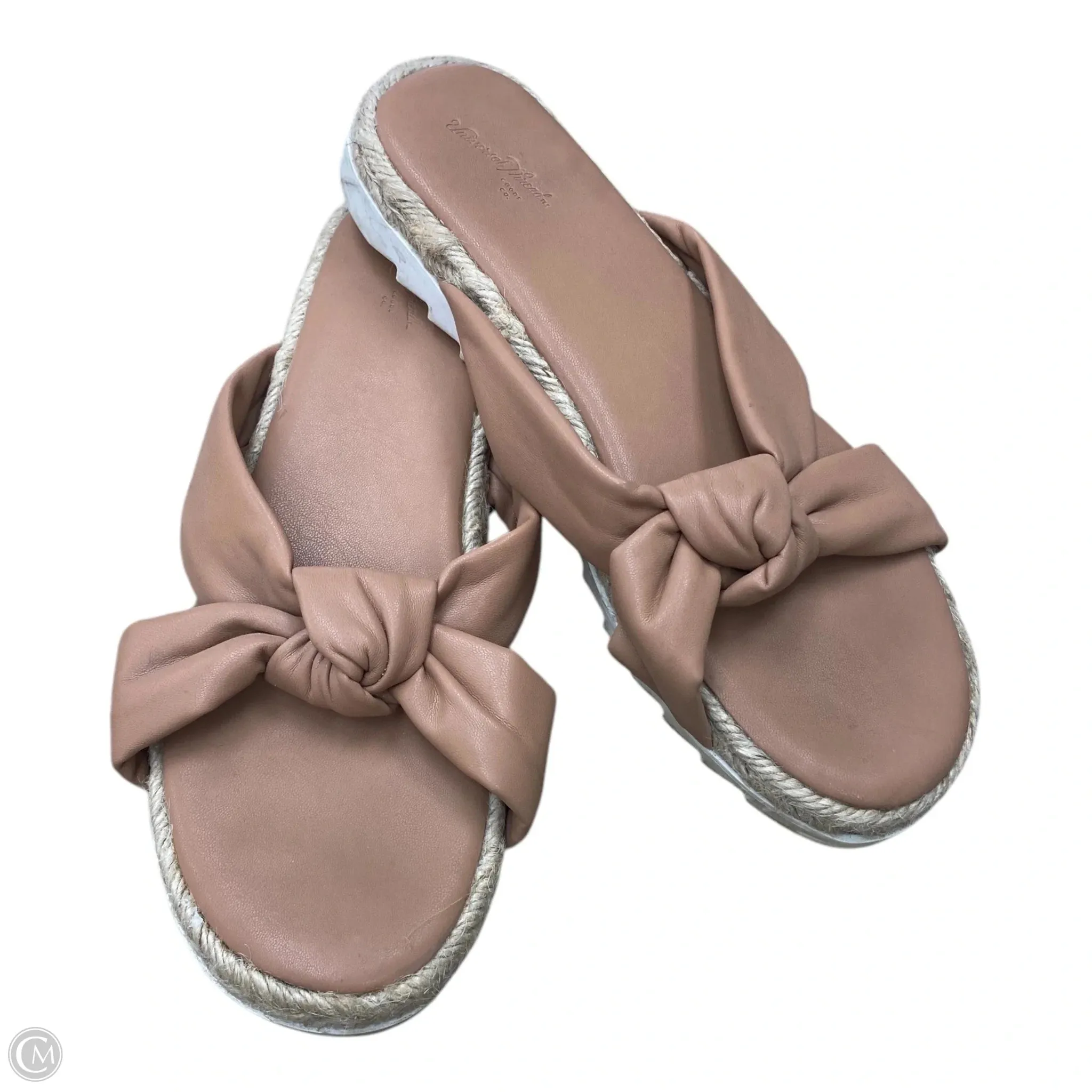 Sandals Flats By Universal Thread In Brown, Size: 9