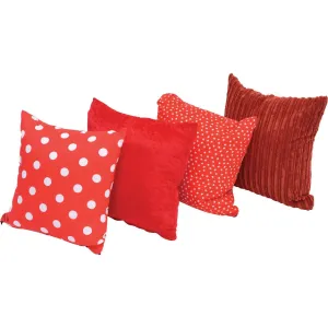 Scatter Cushions - Fire Tones pk 4