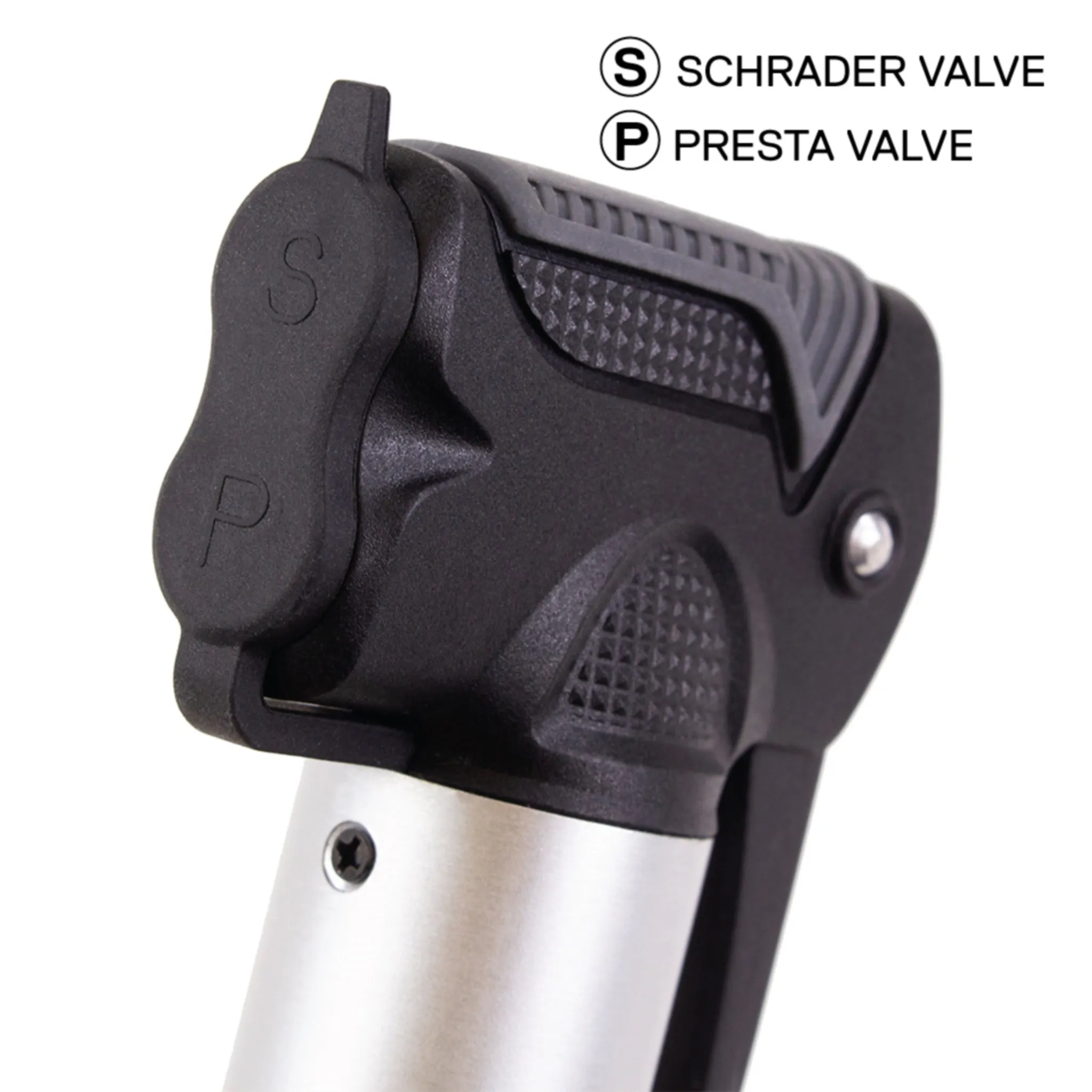 Serfas Big Stick Dual Head Mini Pump 100 Psi